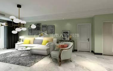 沉穩大氣充滿意境——110㎡現代簡約風格