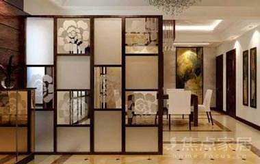 用吧臺做玄關隔斷太聰明,很有小資情調