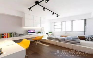 榻榻米配書房,1㎡能當5㎡用!