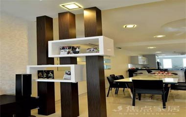 【隔而不斷】有了這樣的隔斷，還要什么收納架