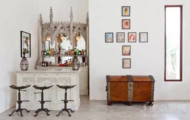 25款吧臺設計，家中的紅酒終于有地方擺啦！