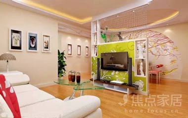 超美的客廳隔斷墻，劃分出屬于你的空間