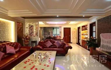 歐式客廳隔斷設計,家里檔次一下就提升了!