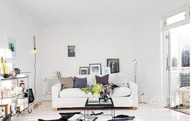 75平米優雅春色三居