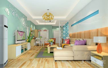 田園風格客廳裝修的材料，風格及發展趨勢