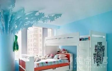 臥室裝修兒童房上下床效果圖