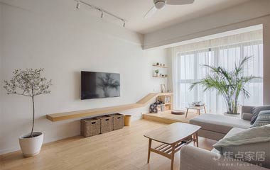 小戶型客廳適合怎樣的設計？不妨在顏色上嘗試一番！