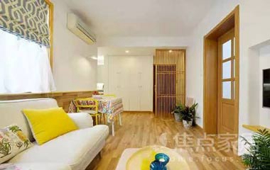 50㎡蝸居也能有衣帽間，23萬一見傾心的小家！