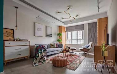 改飄窗變大戶，還是北歐混搭