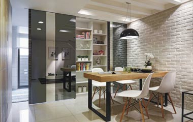 自然復(fù)古66平小戶型 純凈手感的北歐居家美學(xué)