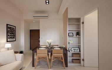 LOFT簡約兩房巧收納