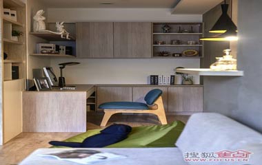 臺(tái)北60平老宅變身工業(yè)潮居