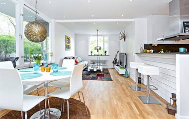 陽光一居室公寓 讓人放松的家居空間