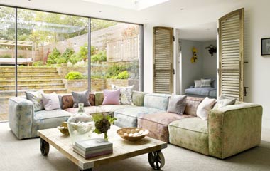 充滿春天氣息的微奢華復式