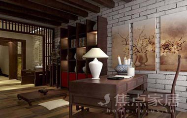 打造具有經典中國風的書房