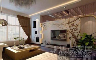 十款最潮客廳背景墻效果圖