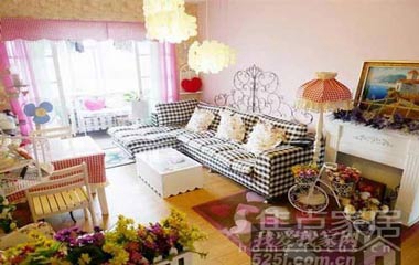 10萬打造80平夢幻婚房 小主婦傾心裝扮田園家