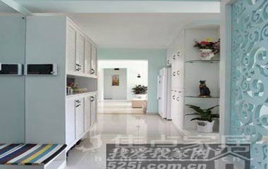 21萬裝147平藍白美家