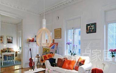  十個北歐風客廳裝修效果圖