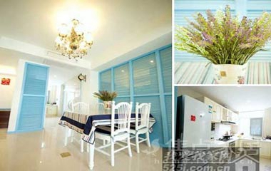 新中式PK地中海 82平也能很完美