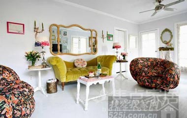 濃重色彩演繹的西式個(gè)性美家