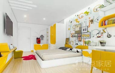 不要因為兒童房的色彩影響了孩子性格與心理