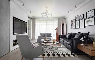 自然簡約黑白灰北歐風，經典時尚