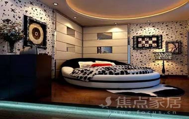 浪漫圓床設(shè)計(jì)，感覺萌萌噠~~好喜歡