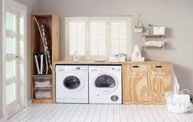 陽(yáng)臺(tái)沒(méi)法曬衣服?看達(dá)人如何“偷”出一個(gè)洗衣房