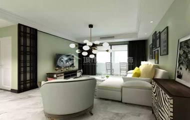 沉穩(wěn)大氣充滿意境——110㎡現(xiàn)代簡約