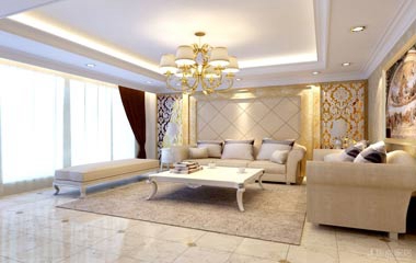 當下最為流行的簡歐客廳