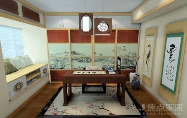 小空間書房設計