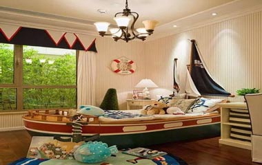獨(dú)一無(wú)二的兒童房實(shí)景