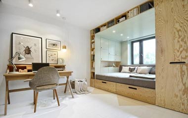 特小書(shū)房裝修效果圖 巧妙的裝修