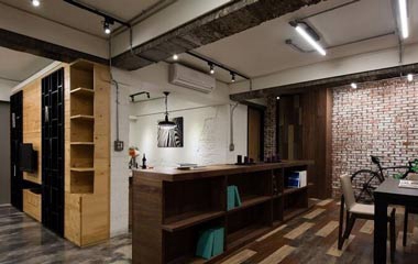 仿舊工業風無痕接軌 50年老公寓精彩