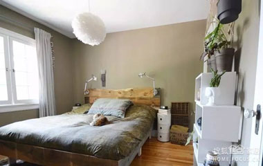 臥室DIY改造全記錄,女主人滿意,喵星人也全票