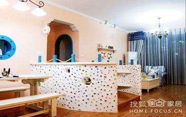 新房裝修案例:美艷的地中海裝修