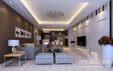 最適合年輕人的選擇 多款現代客廳效果圖