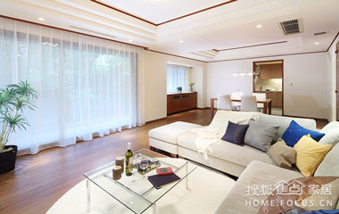 小戶型溫馨家裝日式100平婚房（組圖）