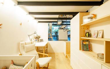 西班牙自然風(fēng)長(zhǎng)形公寓 小空間大利用