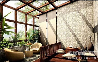 享受明媚的陽光 巧妙的露臺陽光房設計