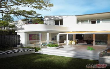 郁郁蔥蔥 富有質(zhì)感的悉尼簡約翻新住宅（圖）