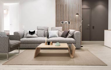 北歐自然風的簡約一居室公寓 魅力讓人無法抗拒