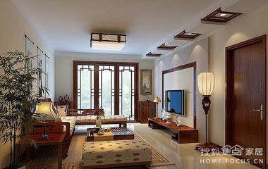 解決背陰客廳昏暗格局 合理設計點亮家庭客廳