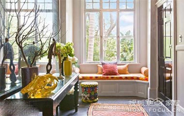 小戶型個(gè)性飄窗方寸空間的浪漫