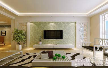 電視背景墻設計打造 讓家更奪目