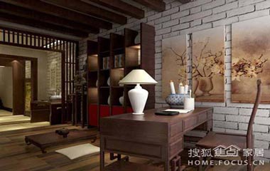 打造具有經典中國風的書房設計