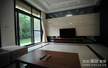 提升居室檔次 獨具藝術感的大理石背景墻