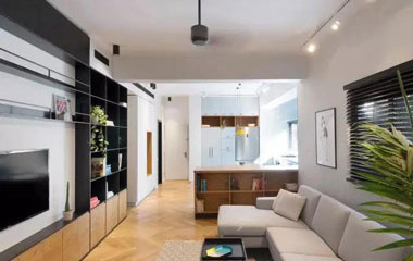 開(kāi)放式布局，兼具美觀與實(shí)用的重組空間