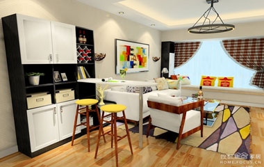 中式客廳裝修的風格特點以及選用色系